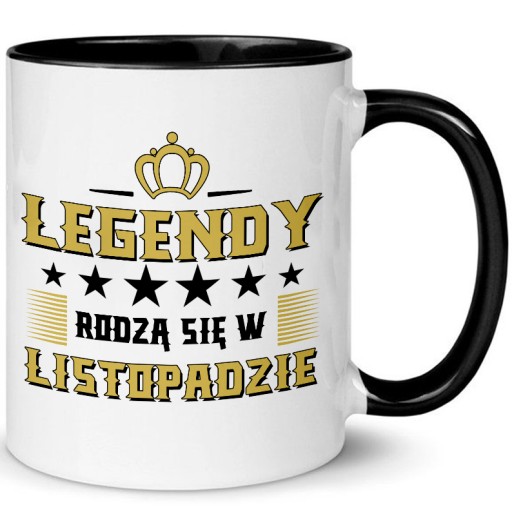 KUBEK na Prezent LEGENDY rodzą się w LISTOPADZIE