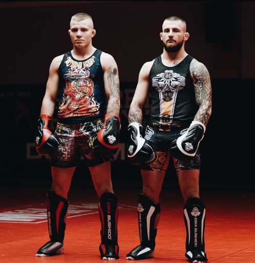 ЗАЩИТЫ ДЛЯ ГОЛЕНИ И НОГ HARD SHIN BUSHIDO MMA KICKBOXING