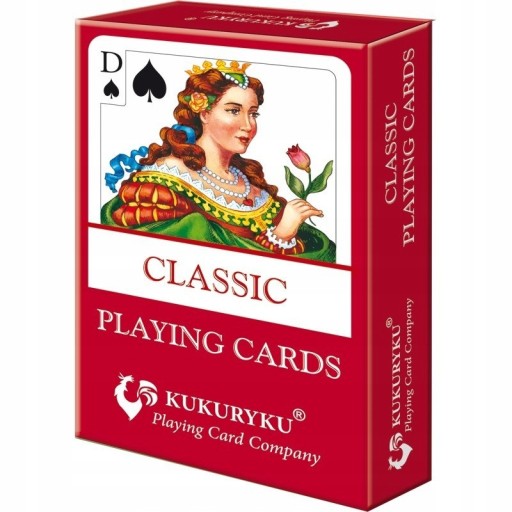 Karty do Gry dla DZIECI Zestaw 54 Kart SOLIDNE