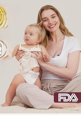 Портативный молокоотсос Momcozy M5 + футляр