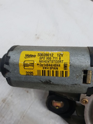 SEAT ALTEA 5P0 04-09 МЕХАНИЗМ ЗАДНЕГО СТЕКЛООЧИСТИТЕЛЯ КАПОТА 5P0955711B