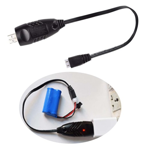 USB-кабель для зарядки аккумулятора Lipo 7,4 В.