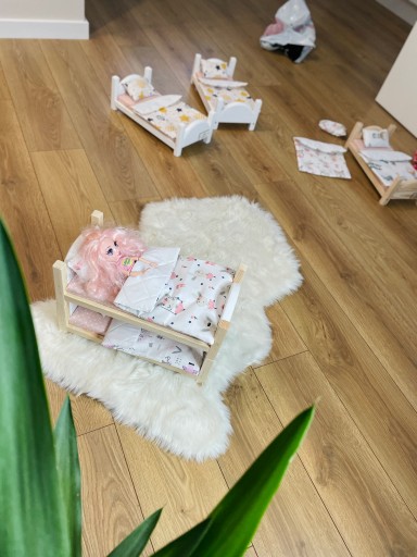 Łóżeczko dla lalek Barbie prezent dla dziewczynki