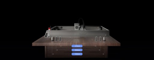 Лазерный гравер Creality CR-Laser Falcon 2 40 Вт