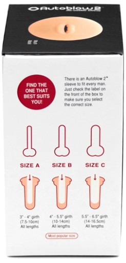 SLEEVE B AUTOBLOW 2 - WKŁADKA DO MASTURBATORA