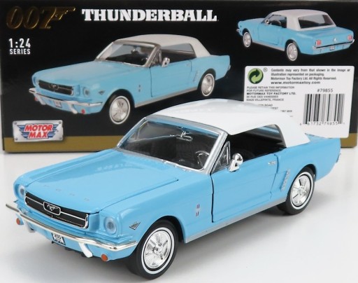 МУСТАНГ 1/2 1964 Джеймс Бонд 1:24 Motormax 79855