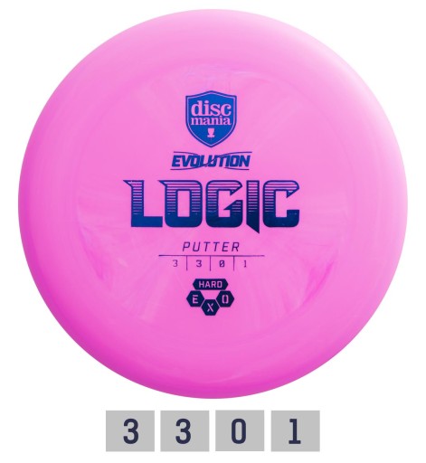 Дискгольф DISCMANIA Паттер HARD EXO LOGIC Evo-P