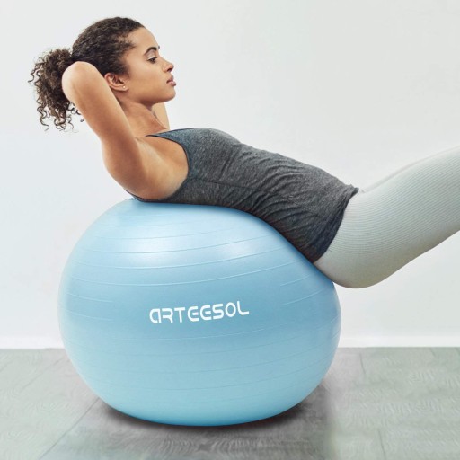 PIŁKA DO ĆWICZEŃ FITNESS 75CM MONDBLAU ARTEESOL