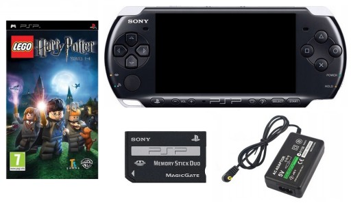 Консоль Sony PSP Slim PSP 3004 LEGO Harry Potter 1-4