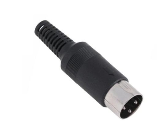 паяная вилка для кабеля DIN-3 WM-345 3-PIN