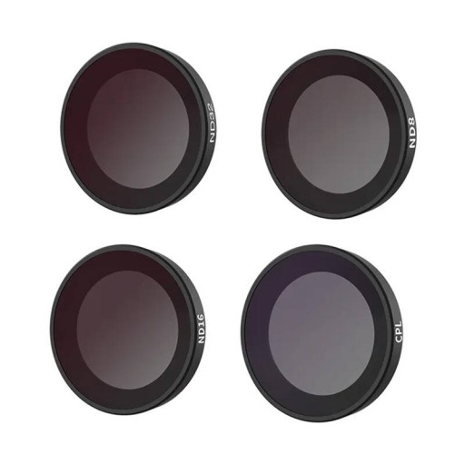 Набор из 4 фильтров Telesin CPL/ND8/ND16/ND32 для камеры Insta360 GO3