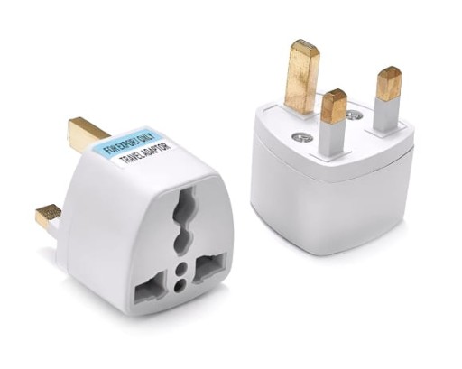 Adapter zasilania przejściówka wtyczka PL EU na UK