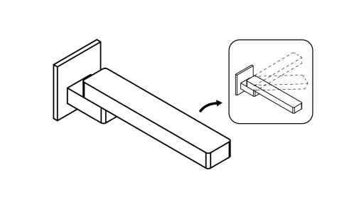Комплект для ванны скрытого монтажа GROHE Eurocube/Deante