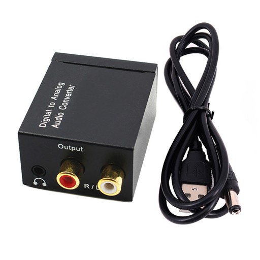 Коаксиальный оптический преобразователь Toslink RCA 2x CINCH 66