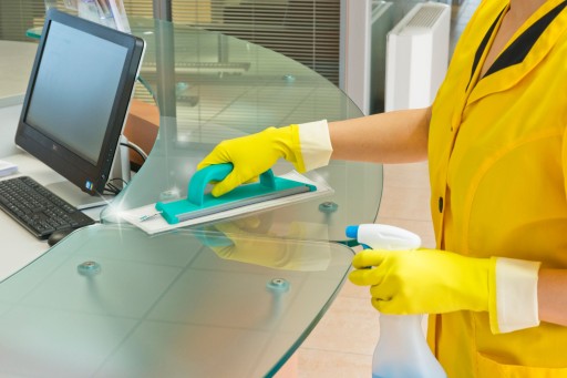 Ручной шпатель TTS Clean Glass 30 см для мытья окон