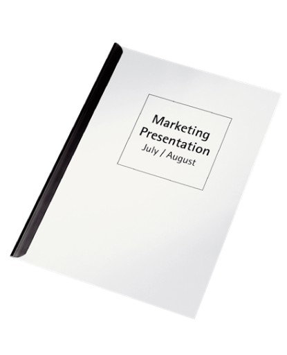 Корешки Leitz А4 3мм ЧЕРНЫЕ 50 шт.