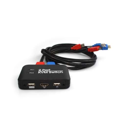 KVM-переключатель USB + HDMI 2/1 Spacetronik SPH-KVM21