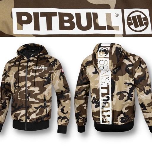 МУЖСКАЯ СПОРТИВНАЯ КУРТКА PIT BULL ПРОЗРАЧНАЯ PITBULL