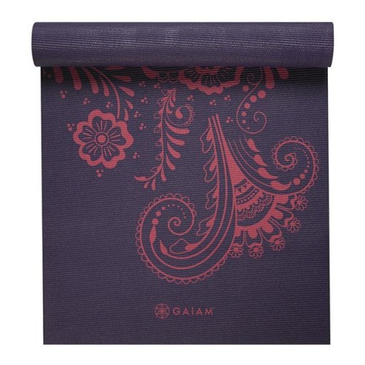 MATA DO JOGI GAIAM PREMIUM AUBERGINE SWIRL 6MM