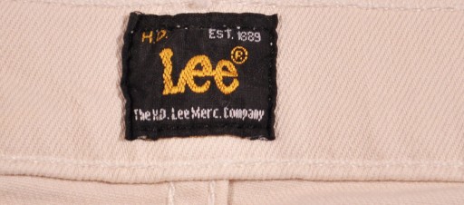 Брюки LEE SLIM стандартные ДЖИНСЫ бежевого цвета RIDER W32 L32