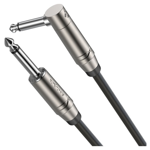 КАБЕЛЬ JACK 6.3 MONO ANGLE 3 м ROXTONE SGJJ110L3 PRO ИНСТРУМЕНТАЛЬНЫЙ КАБЕЛЬ