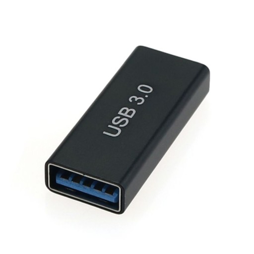 Адаптер, разъем USB 3.0, 2 алюминиевых разъема