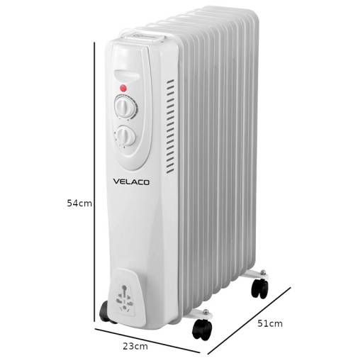 Электрический радиатор 9 RIBS Thermostat FUDI 2000 WAT