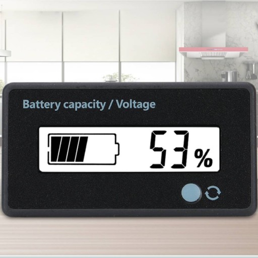 ZEWNĘTRZNY WYŚWIETLACZ LCD DO AKUMULATORÓW