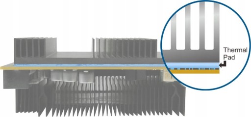 Термопад ARCTIC THERMALPAD 120х20х0,5мм 2 шт.