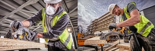 ВЫСОКОСКОРОСТНАЯ ЦИРКУЛЯРНАЯ ПИЛА DEWALT XR 54V 0*AH