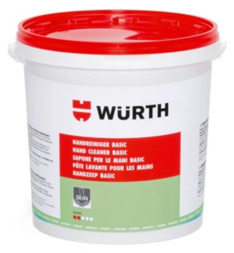 WURTH BHP ПАСТА ДЛЯ РУК 10 литров НАТУРАЛЬНАЯ