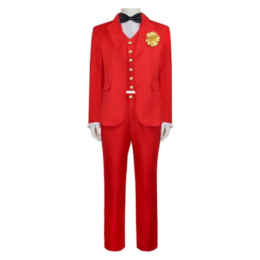 Hermitage Suit Beetle Juice Michael Keaton Czarno-