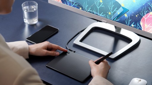 HUION RTE-100 Черный графический планшет