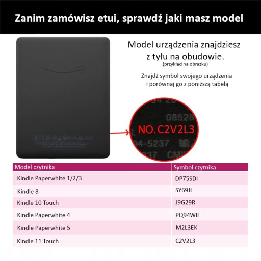 Чехол для Kindle 11 Touch, силиконовая задняя часть, дизайн 03man
