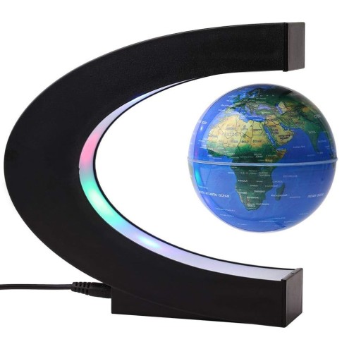 Интерактивный парящий светодиод Earth GLOBUS Science красочный