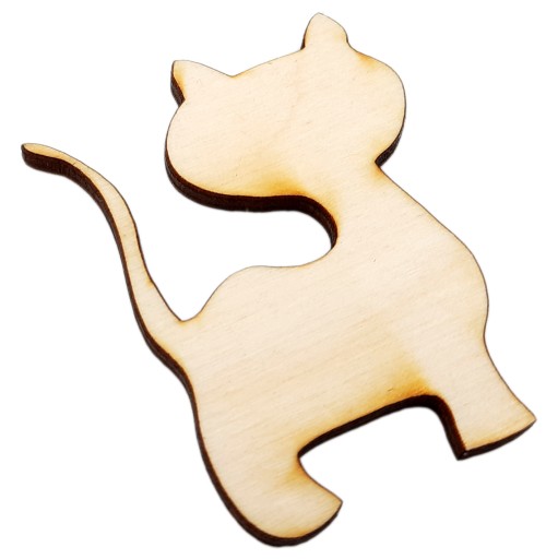 КОШКА, ДЕКОР ИЗ ФАНЕРЫ, кот - декупаж