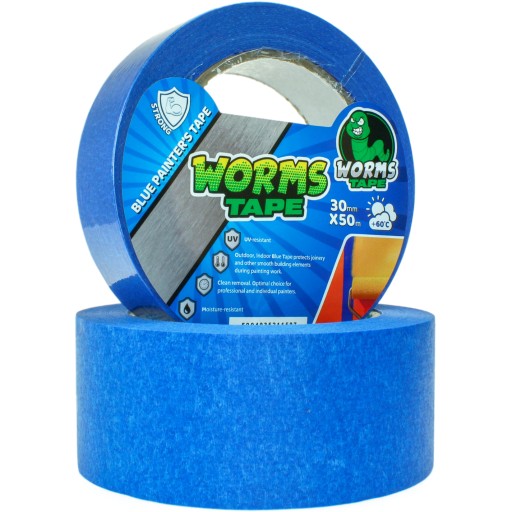 ЛЕНТА WORMS МАСЛЯНАЯ СИНЯЯ 30мм х 50м