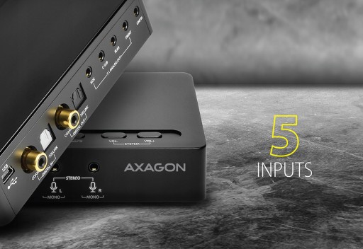 Внешняя музыкальная звуковая карта USB 7.1 Axagon
