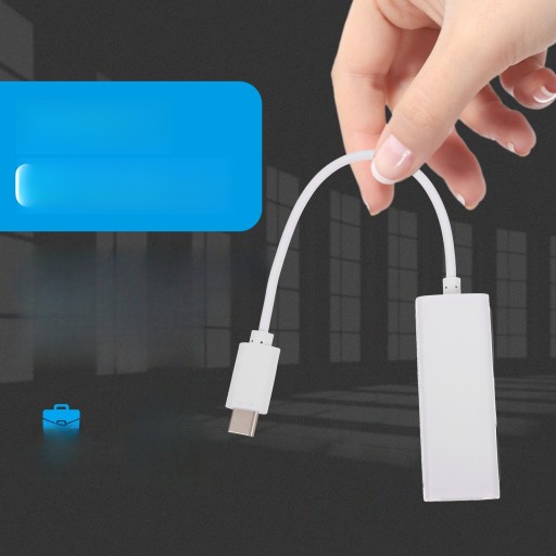 USB-АДАПТЕР ETHERNET ДЛЯ ПРЕОБРАЗОВАНИЯ СЕТИ 100 МБ/С КОМПАКТНЫЙ И ПОРТАТИВНЫЙ