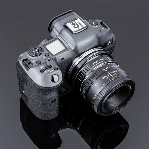 Переходник NIKON F AI на CANON EOS R RF RP R3 R5 R6 R8 R50 K&F