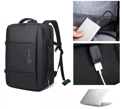 Рюкзак для ноутбука USB-сумка для путешествий 19 дюймов I001