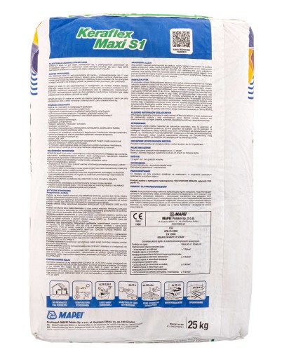 Клей MAPEI KERAFLEX MAXI S1 СЕРЫЙ Упаковка 40 x 25 кг