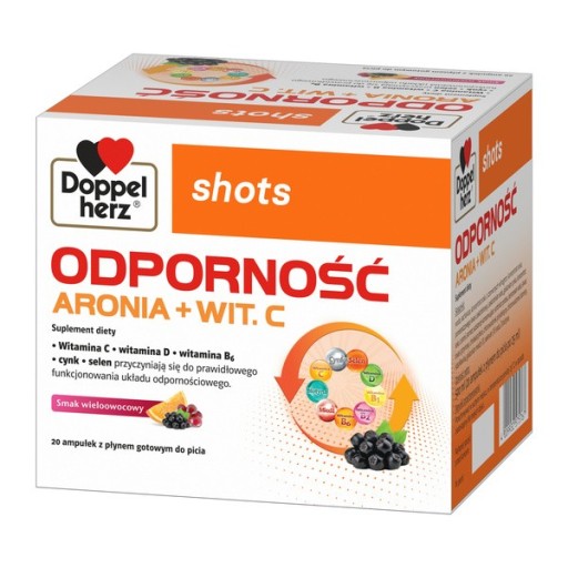 ДОППЕЛЬГЕРЦ ШОТС ИММУНИТЕТ АРОНИЯ +вит c, d, b6