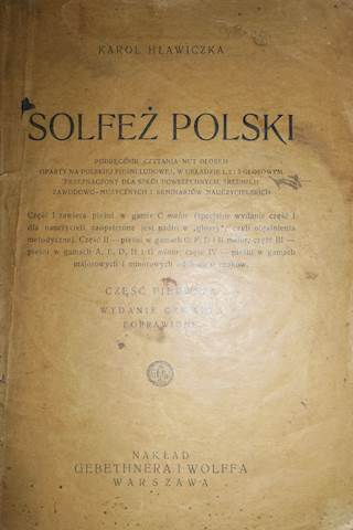 Польское сольфеджио, часть. 1 - Кароль Главичка