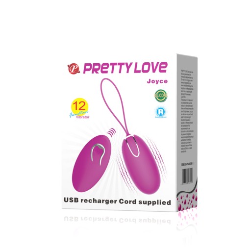 PRETTY LOVE - JOYCE EGG 12 функций вибрации