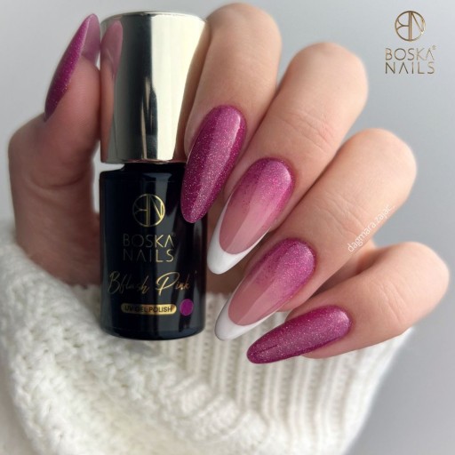 Zestaw 7x BOSKA NAILS NA PREZENT do hybryd lakiery baza lampa uv + gratisy