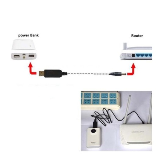 Преобразователь/блок питания 9 В с USB 5 В постоянного тока 5,5/2,1 мм