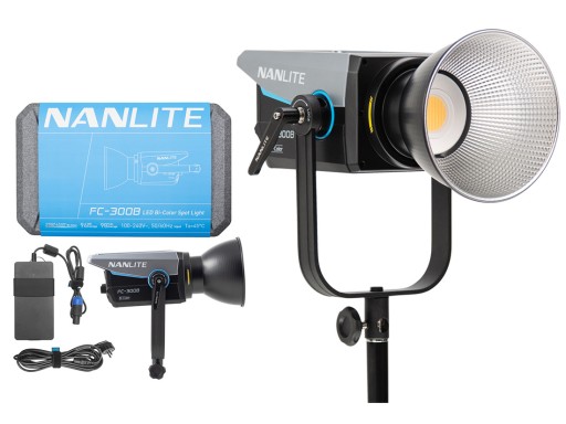 Lampa LED Nanlite FC-300B LED Bi-color Spot Light
