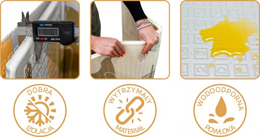 MATA PIANKOWA EDUKACYJNA SKŁADANA DLA DZIECI DUŻA XXL 180x200