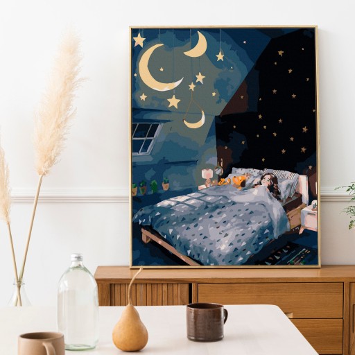 MALOWANIE PO NUMERACH Dla Dzieci Obrazy Do Malowania Z RAMĄ 40x50 cm Oh